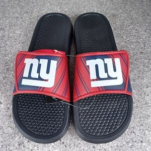 New York Giants NFL Football Fan Slide Sandals Shoes